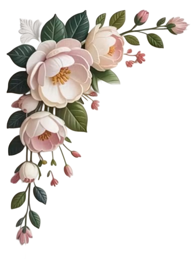 Light Pink Floral Bloom