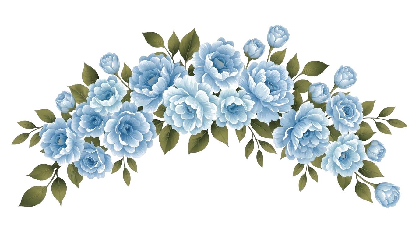 Light Blue Flowers